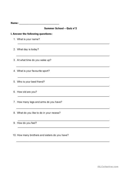 3rd grade quiz questions